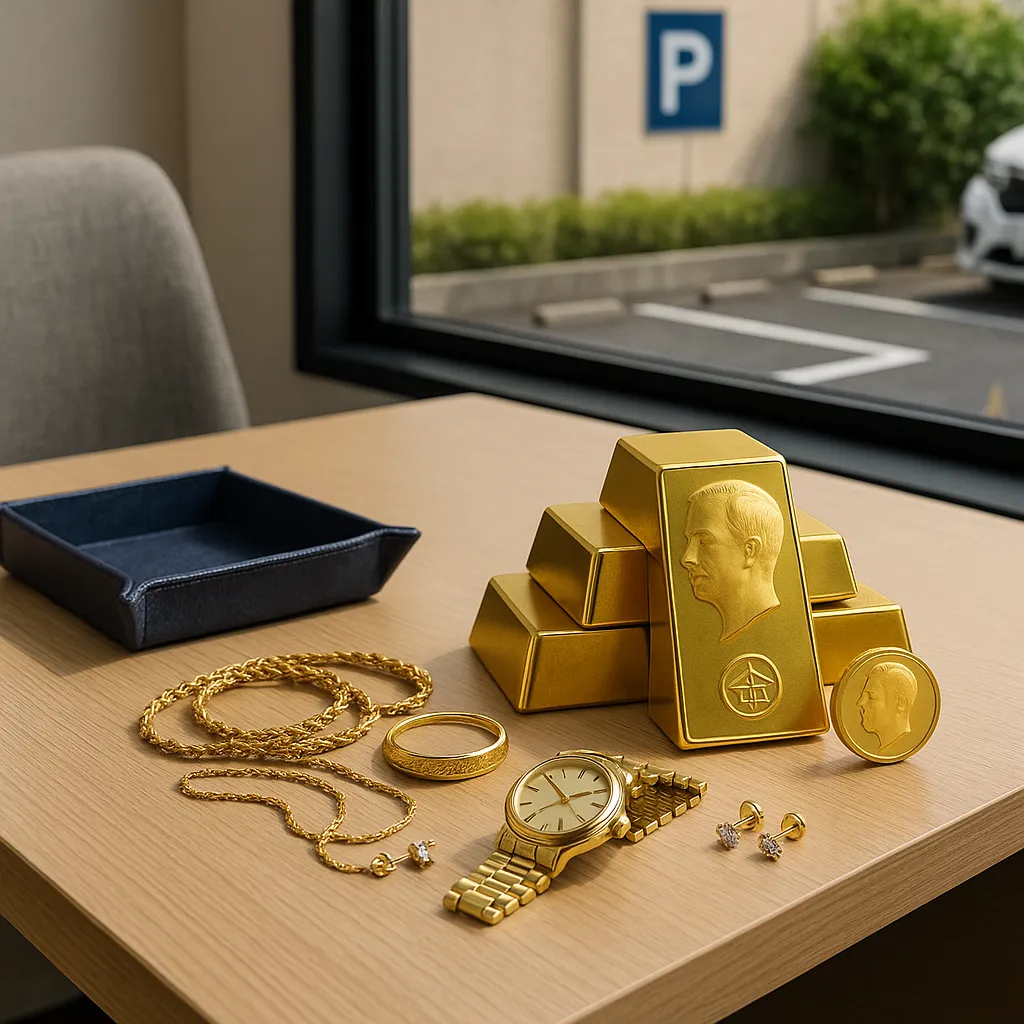 買取大吉仙台泉中央店の強み 徒歩8分・駐車場3台と金買取