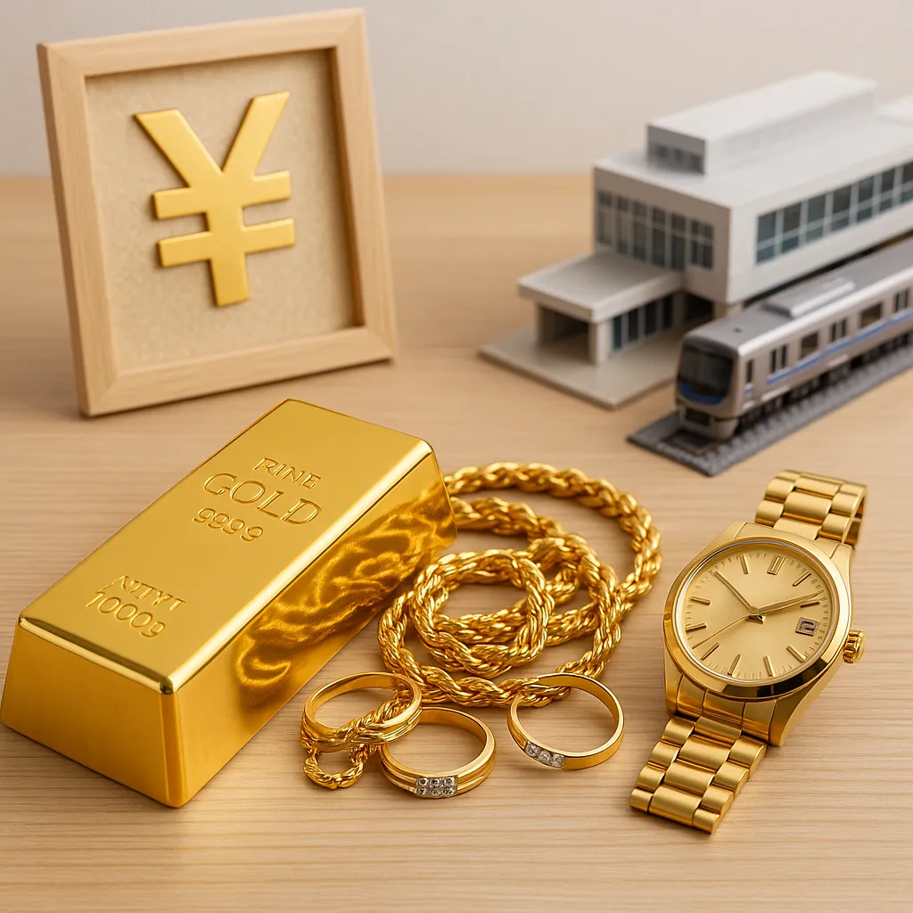 買取大吉仙台泉中央店の選ばれる理由：金買取と泉中央駅徒歩8分